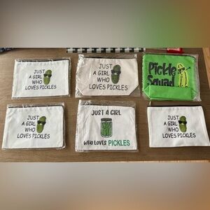 Etsy Canvas “Just a Girl Who Loves Pickles” Bag, New